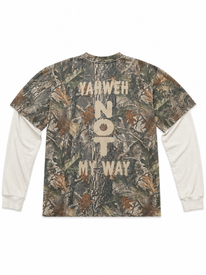 Vintage Camo Layered Tee